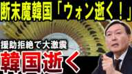 【韓国が悲鳴】韓国の断末魔！ウォン暴走、援助拒否で地獄の未来が迫る！【ゆっくり解説】