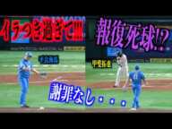 報復死球!?甲斐拓也にイラつき過ぎて故意に死球を当てて謝らない平良海馬・・・【埼玉西武ライオンズ】