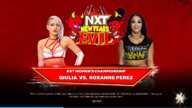 Giulia vs Roxanne Perez NXT New Years Evil Womens Title 1/7/25