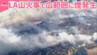 【ロサンゼルス山火事】広範囲に煙発生「目の焼けるような痛み」  水道水も…当局“口にしないで”