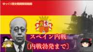 【ゆっくり歴史解説】スペイン内戦①　内戦勃発まで【知られざる激戦176】