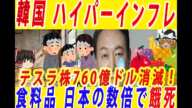 【ゆっくり解説】韓国のハイパーインフレが止まらない！食料品価格が日本の数倍⁈1日1食しか食べられないで餓死も日本は助けない！ー韓国速報