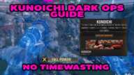 "Kunoichi" Dark Ops Challenge Guide (No Timewasting)