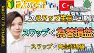 【FX 初心者向け】トルコリラでスワップ生活は可能？スワップと高金利通貨【FX入門編④】