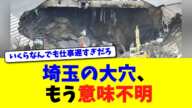 埼玉の大穴、もう意味不明【ニュース】【2chスレ】【5chスレ】