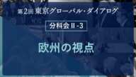 TGD2(2日目) 分科会 II-3: 欧州の視点