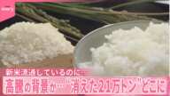 【備蓄米の販売は…】高騰の背景に“消えたコメ21万トン”  農水省が調査へ