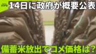 【コメ高騰】5キロ4100円超  備蓄米放出でコメの価格は下がる？  14日に政府が概要公表