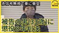 懲役８年　信号無視で交差点に女性死亡　危険運転致死傷罪　33歳の被告の男に判決　札幌地裁