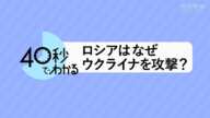 【40秒動画でわかる】ロシアはなぜウクライナを攻撃しているの？