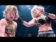 【スターダム】師弟対決で小波が朱里に喝入れの一発!『今日の試合で自分自身さらに覚醒できたと思ってます。この闘いは絶対に無駄にはしません。』-4.15代々木大会-【STARDOM】