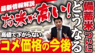 【お米が高い 最新情報】 高値で下がらないコメ価格は備蓄米で今後どうなる?農水省に突撃し物申す!今後の見通しを解説【 新事実 米価格 令和の米騒動 物価高】
