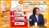 【話題】日本に3本だけ!“魚雷バット” 元侍ジャパン・里崎智也氏と効果を検証【サン!シャインニュース】