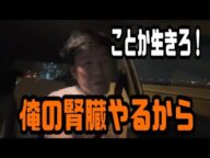 金バエ ことかが重い腎臓病で弱っている ことか生きろ俺の腎臓やるから 2022年10月6日放送