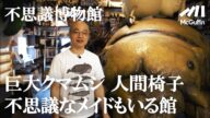 【怪しい異空間ツアー】館長が蒐集&制作した奇々怪々な物体が埋め尽くす館内!