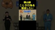 【横山緑】当選したらこじき行為を撲滅!ポイソン! #shorts #久保田学 #横山緑 #nhk党横山緑