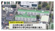 「教職員に心よりおわび」東京・立川市の小学校に男2人が侵入…教育委が会見 児童間トラブル巡り面談後に事件発生か