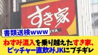 ねずみ混入を乗り越えたすき家、ピッチャー直飲みJKにブチギレ【2chまとめ】【2chスレ】【5chスレ】