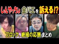 【しんやっちょ】が【金バエ】を訴える!? ブロック、絶縁の応酬まとめ【野田】【よっさん】