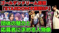 オーディション番組ゴールデンドリーム『STARDOM大解剖SP』感想。STARDOM3つの魅力と団体が求める人物像とは?