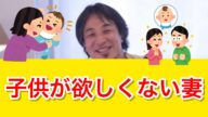 【子供欲しい?】子供を欲しいと思えない妻。子供を産むメリットとデメリットは?|ひろゆき 切り抜き 睡眠用