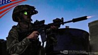 特殊部隊PJ(米空軍)の暗闇でのショット&ムーブ訓練