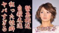 田畑智子の緊急搬送…自○未遂の真相に恐怖を覚えた…!『私の青空』のヒロイン役を務めた女優の意外すぎる性癖や濡れ場を出した理由に驚きを隠せない…!