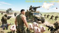 2025 military action film: Terrorists hijack a convoy—turns out the new pig farmer is a top master !