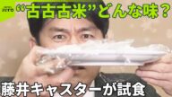 【“古古古米”どんな味?】藤井キャスターが試食 コメのプロも「食べたことない」