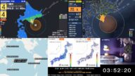 【やや強い地震・多少の潮位変動】2025/06/02 3:52|十勝沖|M6.3|東京都新宿区震度0