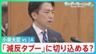 「減反廃止」は長年のタブー 小泉大臣vsJAの“再戦”の行方は不透明 “減反”主張もどうなるコメ価格と農家の未来【サンデーモーニング】