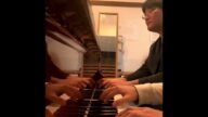 【ピアノ】2/11、2/12のピアノデュオコンサートの合わせをしてきました🎹✨