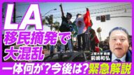 【LA抗議デモ激化】移民摘発で当局・住民衝突/「不法移民」とは/LA暴動との比較/衝突はトランプ大統領の思惑通り?/州兵派遣・海兵隊派遣も/デモは沈静化するのか/深まるアメリカ国内の分断