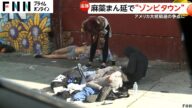 麻薬まん延の“地獄”アメリカ“ゾンビタウン”を現地取材…路上に中毒者ゴロゴロ 強力麻薬フェンタニル密輸が大統領選の争点に(2024/10/10)