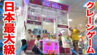 【日本最大級】巨大クレーンゲームの景品がデカすぎて取れるかやってみたら...!?