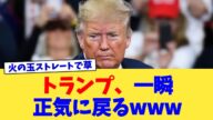 トランプ、一瞬正気に戻るwww【2chまとめ】【2chスレ】【5chスレ】