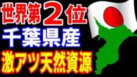 【海外の反応】ガチヤバ世界第2位!千葉に眠る「〇〇」が日本を資源大国に変えてしまう!?【日本の魂】