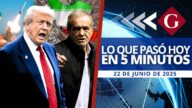 🔵 Noticias del 22 de junio: EE.UU. AMENAZA CON UN ATAQUE MAYOR SI IRÁN RESPONDE | Noticiero