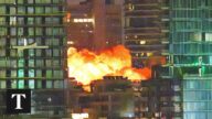 Iran Launches Fresh Missile Attack On Tel Aviv