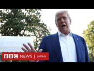 トランプ氏、罵倒語を使いイスラエルとイランを非難