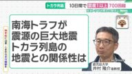 地震が頻発するトカラ列島 南海トラフ地震との関連に研究者「全くないと言っていい」 (25/07/01 15:11)