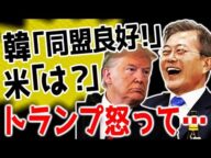 ムンジェイン米韓首脳会談でトランプに…🤣【韓国制裁反応経済崩壊】