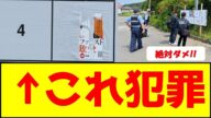 ↑これ犯罪😱参政党のポスター剝がされる🔥違反すると、以下の罰則2年以下の禁錮または30万円以下の罰金になります。