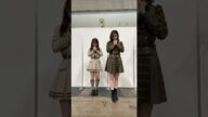🍊 タイムマシン不要論 🌸 なるたお #AKB48 #倉野尾成美 Narumi #下尾みう Miu 🍓 #AKB48_20thYear #ここからだAKB48 #shorts