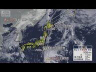 台風5号 14日に関東や北日本へ 急に強まる雨や風に警戒(2025年7月13日)