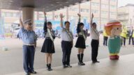 【夏の交通安全県民運動】「僕が見たかった青空」メンバーが参加 交通安全呼びかけ 愛知出身の今井優希さん・杉浦英恋さん 愛知