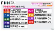 【解説】参議院選挙 「物価高対策と財源」各党の政策は?給付・減税掲げるも財源に注目する必要も