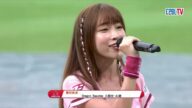06/24 樂天 VS 味全 賽前,Dragon Beauties小龍女心璇帶來歌曲演出