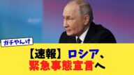【速報】ロシア、緊急事態宣言へ【2chまとめ】【2chスレ】【5chスレ】