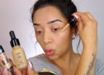 NYX Drop Foundation v.s Hard Candy Mix-In Foundation | Review + Demo